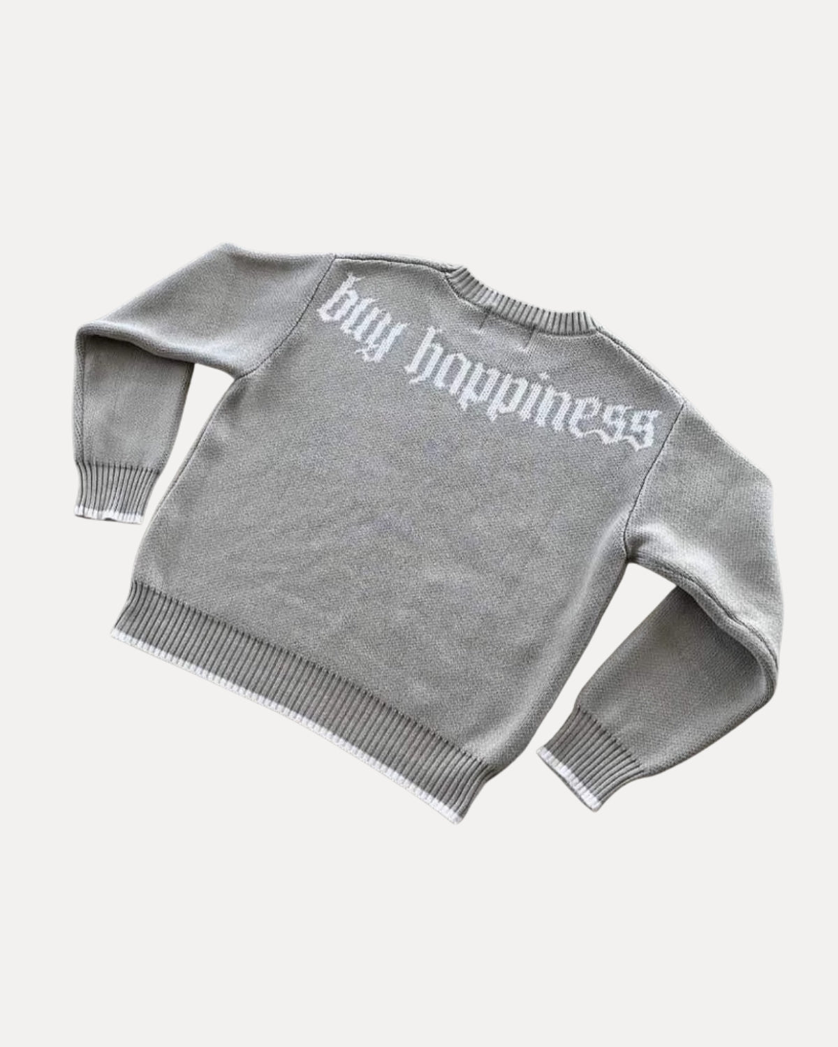 "DOLLAR" KNIT SWEATER