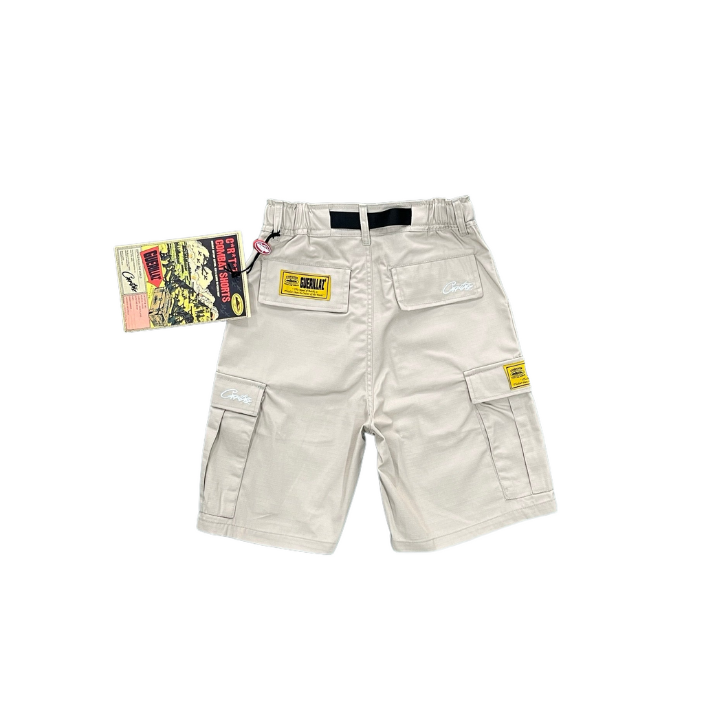 "Alcatraz" Cargo Shorts Beige