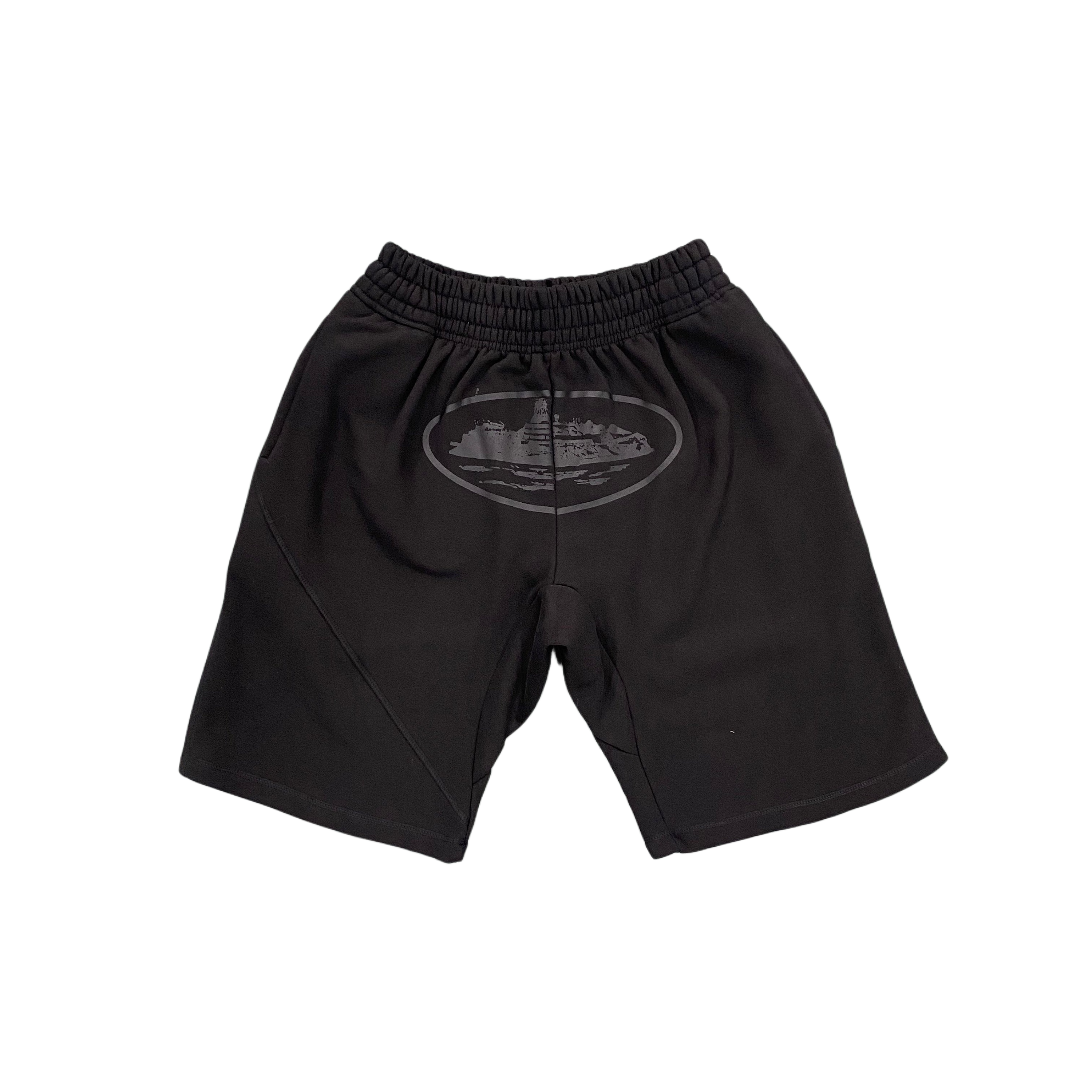 "Alcatraz" Shorts Black on Black