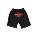 "Alcatraz" Shorts Red on Black